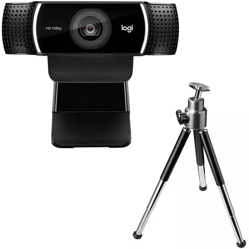 Logitech C922 1920 x 1080 pikseliä USB musta verkkokamera