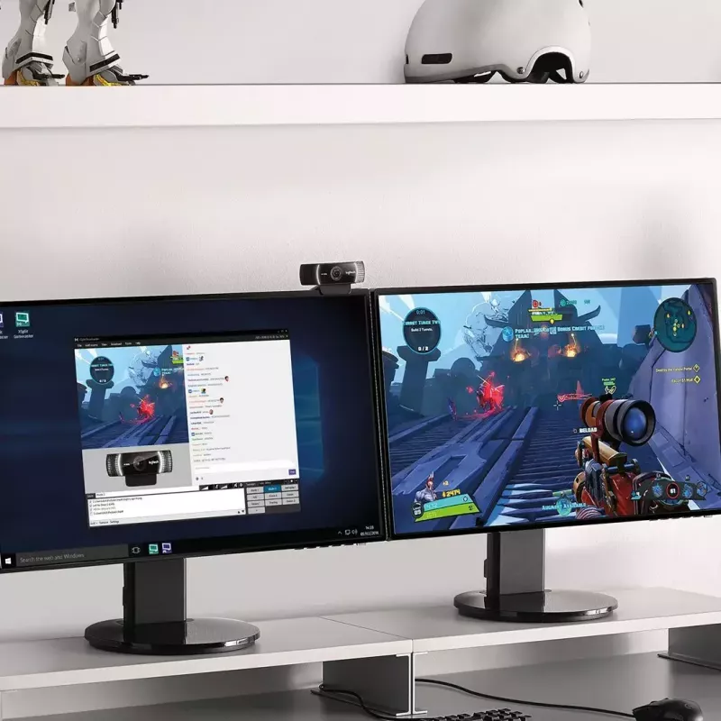 Logitech C922 1920 x 1080 pikseliä USB musta verkkokamera