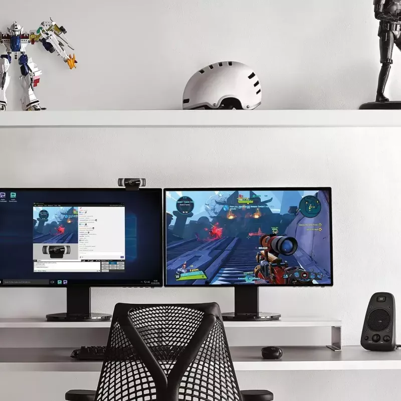 Logitech C922 1920 x 1080 pikseliä USB musta verkkokamera