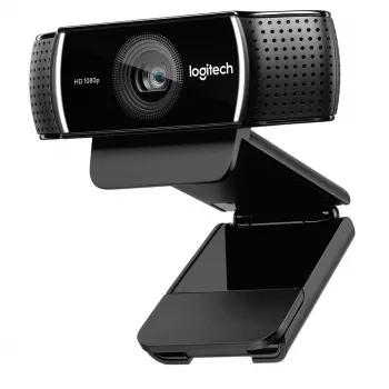 Logitech C922 1920 x 1080 pikseliä USB musta verkkokamera