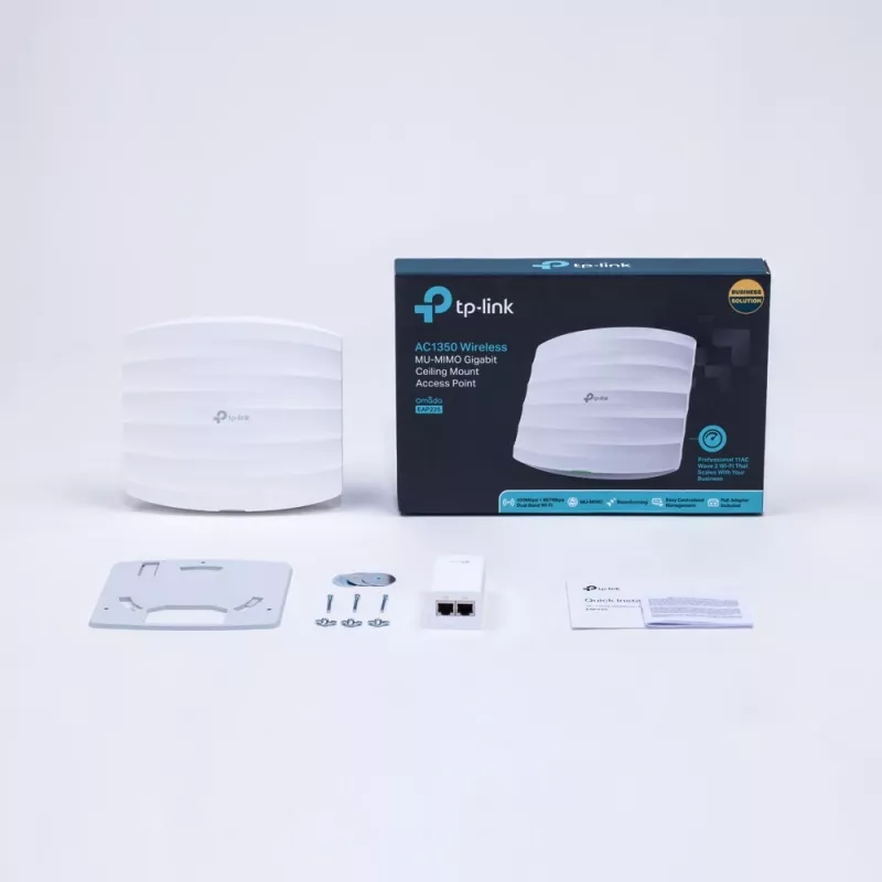 TP-Link Omada EAP225 langaton tukiasema 1350 Mbit/s valkoinen Power over Ethernet (PoE)