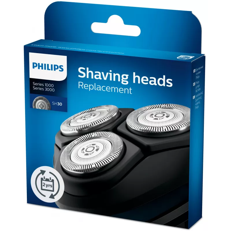 Varausteräpäät Philips SHAVER Series 3000 SH30/50 — 3 ruostumatonta teräpäätä