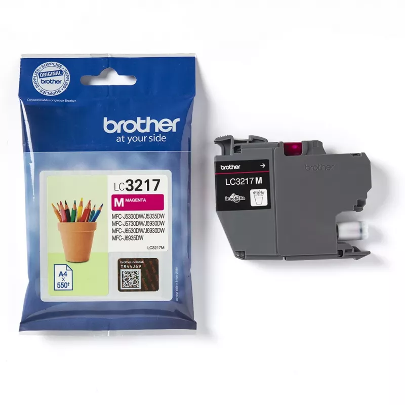 Brother LC3217M mustepatruuna 1 kpl alkuperäinen magenta