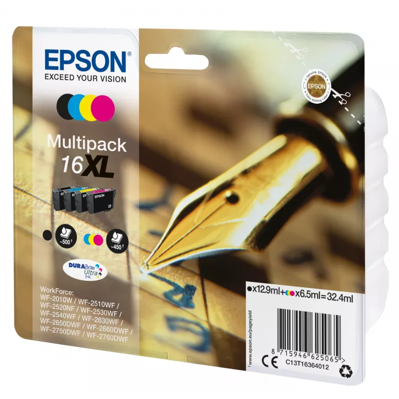 Epson Pen and crossword 4-väri multipack 16XL DURABrite Ultra Ink