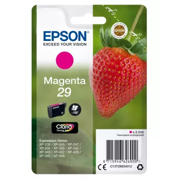 Epson Strawberry yksittäispakkaus magenta 29 Claria Home -muste