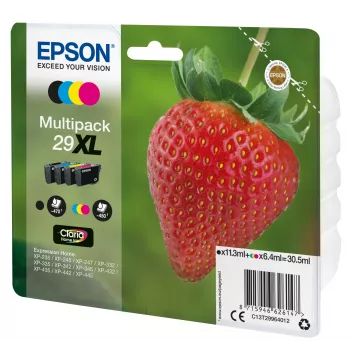 Epson värikasetti C13T29964012 29XL XL musta syaani magenta keltainen