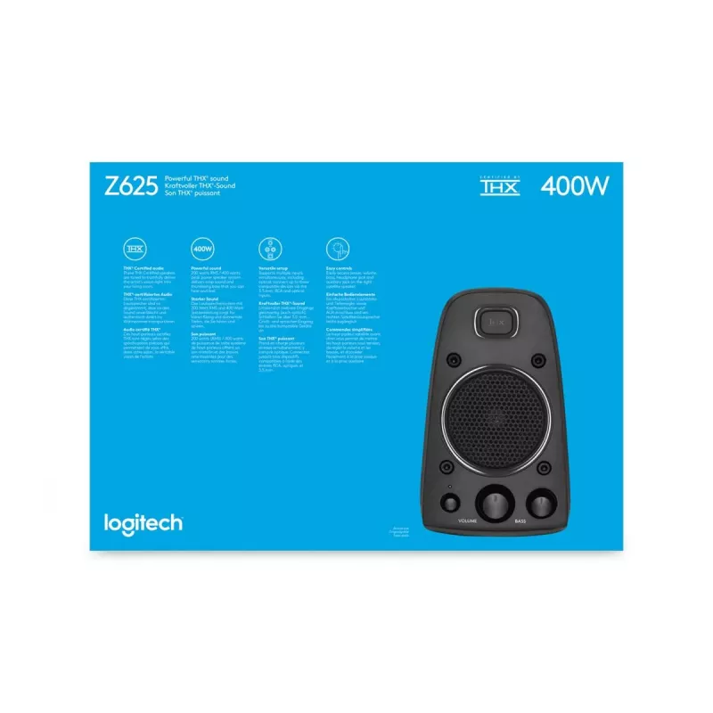 LOGITECH Z625 2.1 kanavaa 200 W musta