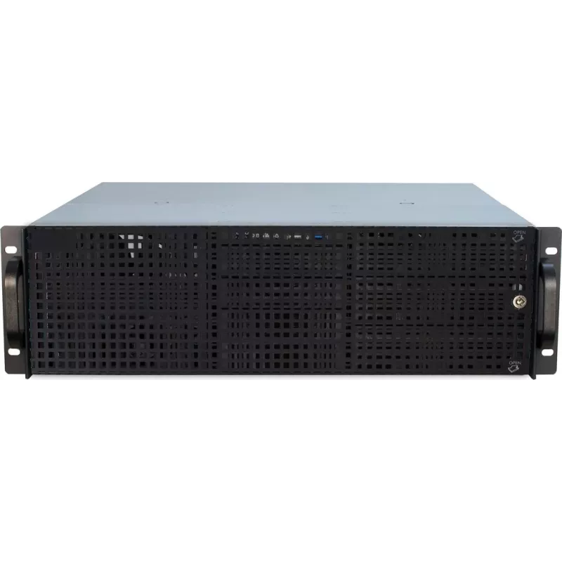 Palvelinkotelo Inter-Tech 3U-30240 rack musta