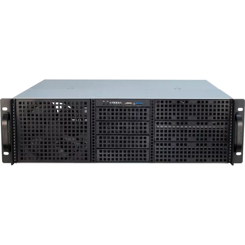 Palvelinkotelo Inter-Tech 3U-30240 rack musta