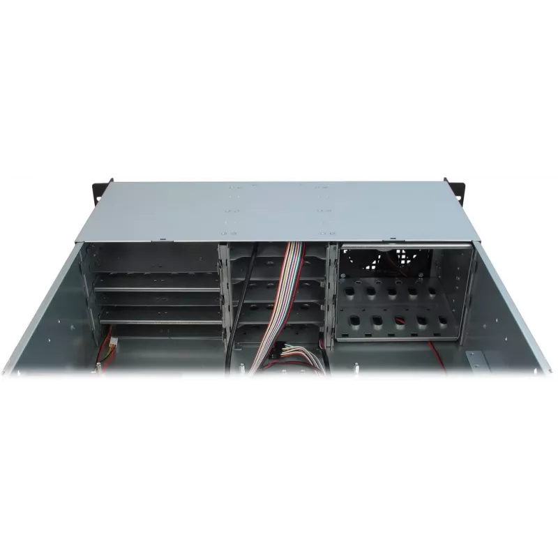 Palvelinkotelo Inter-Tech 3U-30240 rack musta