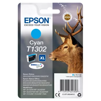 Epson Stag yksittäispakkaus syaani T1302 DURABrite Ultra muste