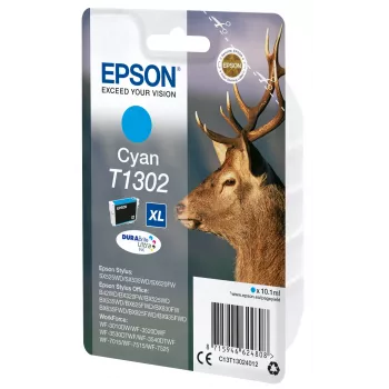 Epson Stag yksittäispakkaus syaani T1302 DURABrite Ultra muste