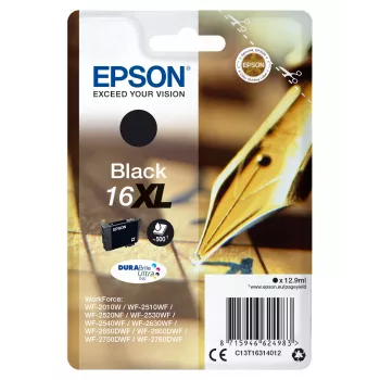 Epson kynä ja ristisanatehtävä yksittäispakkaus musta 16XL DURABrite Ultra muste