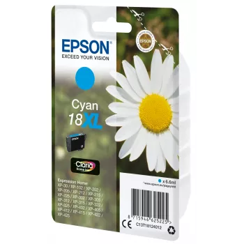 Epson Daisy yksittäispakkaus syaani 18XL Claria Home muste