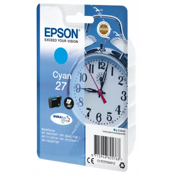 Epson Alarm clock yksittäispakkaus syaani 27 DURABrite Ultra muste