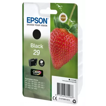 Epson Strawberry yksittäispakkaus musta 29 Claria Home muste