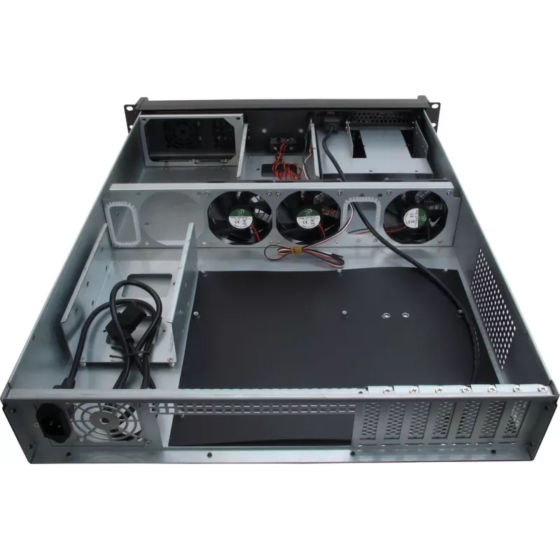 Palvelinkotelo Inter-Tech IPC 2U-2098-SL rack musta