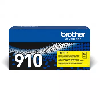 Värikasetti Brother TN910Y Ultra Jumbo 10000 sivua keltainen