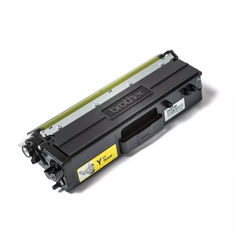 Värikasetti Brother TN910Y Ultra Jumbo 10000 sivua keltainen