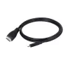 Club 3D CAC-1351 Micro HDMI - HDMI 2.0 -kaapeli, 4K60Hz, uros/uros, 1 m, musta