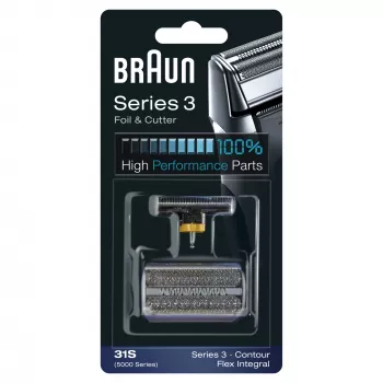 Ajopää BRAUN Series 3 31S – varapää, yksittäinen pää, musta, 10 g