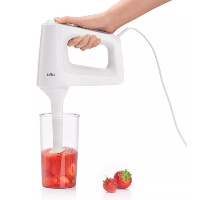 Braun HM 3135 WH käsivatkain 500 W harmaa, valkoinen
