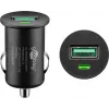 Autolaturisovitin Goobay 18 W Quick Charge 3.0 musta
