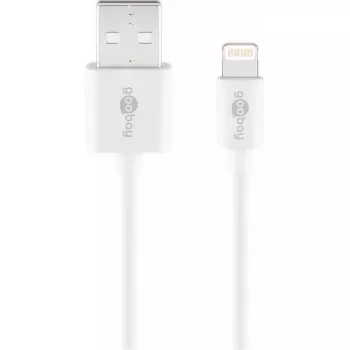 Lightning USB-lataus- ja synkronointikaapeli Goobay 72905