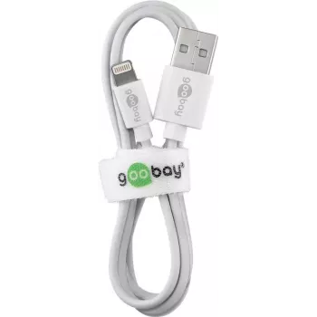 Lightning USB-lataus- ja synkronointikaapeli Goobay 72909