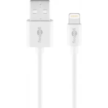 Lightning USB-lataus- ja synkronointikaapeli Goobay 72909