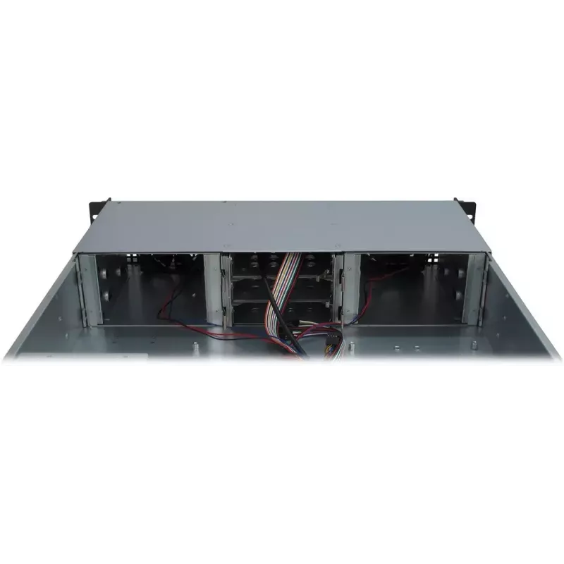 Palvelinkotelo Inter-Tech 2U-20240 rack musta