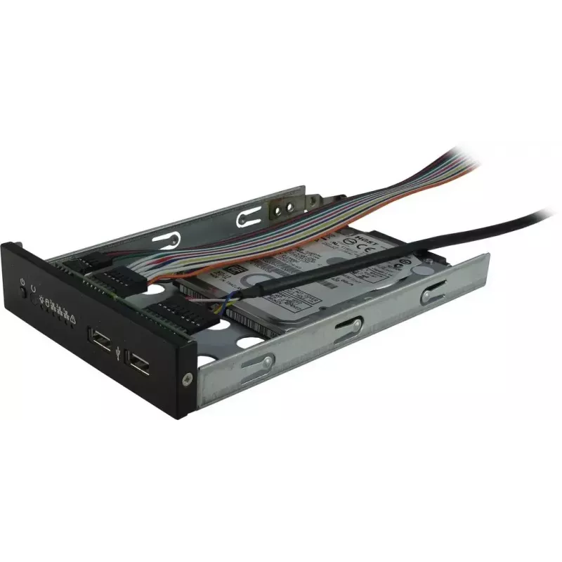 Palvelinkotelo Inter-Tech 2U-20240 rack musta