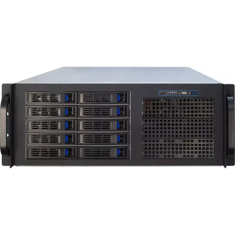 Palvelinkotelo Inter-Tech IPC 4U-4410 rack musta