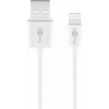 Goobay Lightning USB-lataus- ja synkronointikaapeli 2 m Lightning USB A