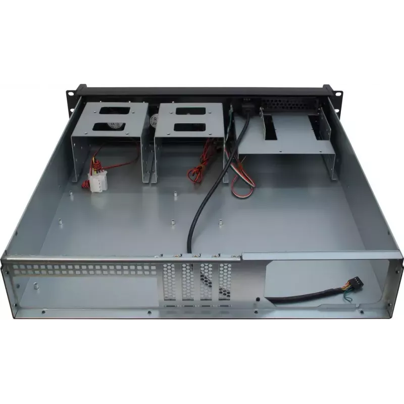Palvelinkotelo Inter-Tech 2U-2098-SK rack musta