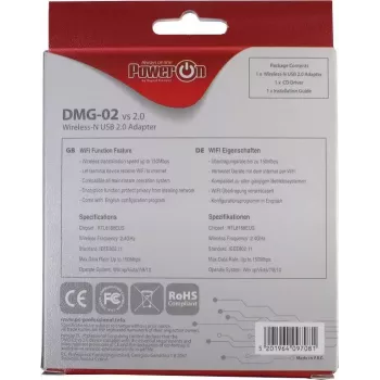 WLAN-sovitin Inter-Tech DMG-02