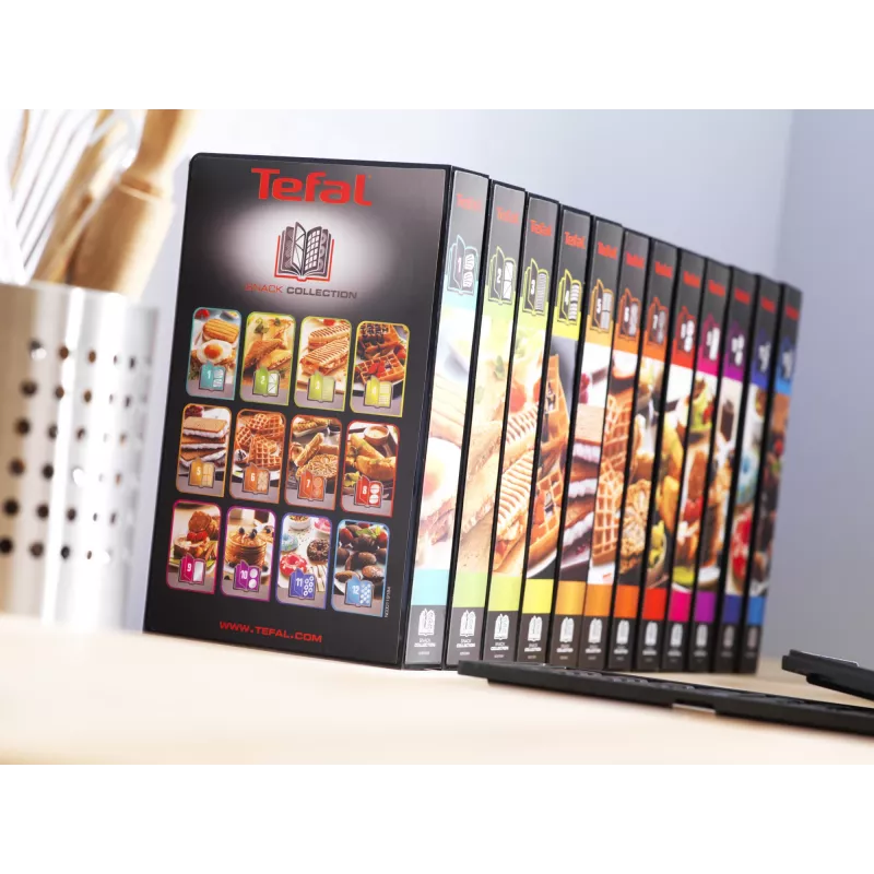 Tefal Snack Collection SW852D voileipägrilli 700 W musta, ruostumaton teräs