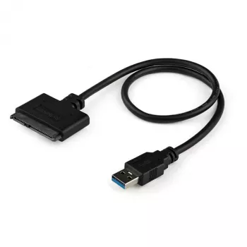 StarTech.com SATA-USB-kaapeli UASP-tuella, musta, 6 Gbit/s, CE, FCC, 0 – 60 °C, -10 – 70 °C, 49 mm