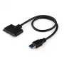 StarTech.com SATA-USB-kaapeli UASP-tuella, musta, 6 Gbit/s, CE, FCC, 0 – 60 °C, -10 – 70 °C, 49 mm