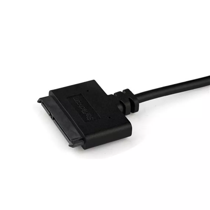 StarTech.com SATA-USB-kaapeli UASP-tuella, musta, 6 Gbit/s, CE, FCC, 0 – 60 °C, -10 – 70 °C, 49 mm