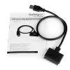 StarTech.com SATA-USB-kaapeli UASP-tuella, musta, 6 Gbit/s, CE, FCC, 0 – 60 °C, -10 – 70 °C, 49 mm