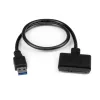 StarTech.com SATA-USB-kaapeli UASP-tuella, musta, 6 Gbit/s, CE, FCC, 0 – 60 °C, -10 – 70 °C, 49 mm