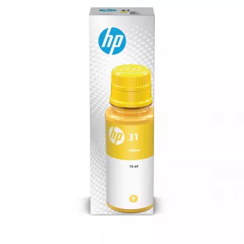 Mustepullo HP 31 keltainen alkuperäinen 1VU28AE
