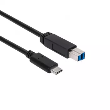 CLUB3D USB 3.1 Gen2 Type-C - Type-B -kaapeli uros/uros, 1 m / 3.3 ft