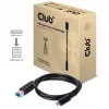 CLUB3D USB 3.1 Gen2 Type-C - Type-B -kaapeli uros/uros, 1 m / 3.3 ft