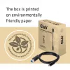 CLUB3D USB 3.1 Gen2 Type-C - Type-B -kaapeli uros/uros, 1 m / 3.3 ft