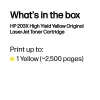 HP LaserJet 203X High Yield keltainen alkuperäinen värikasetti