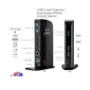CLUB3D USB3.2 Gen1 Type-A tai C Dual Display 4K60Hz -telakointiasema DisplayLink®-sertifioitu