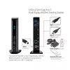 CLUB3D USB3.2 Gen1 Type-A tai C Dual Display 4K60Hz -telakointiasema DisplayLink®-sertifioitu