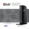 CLUB3D USB3.2 Gen1 Type-A tai C Dual Display 4K60Hz -telakointiasema DisplayLink®-sertifioitu